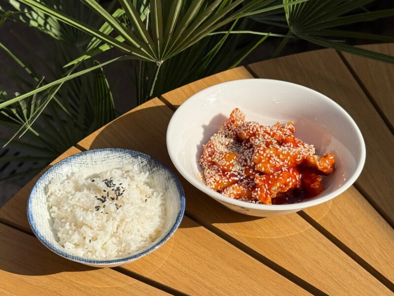 Sweet and sour chicken