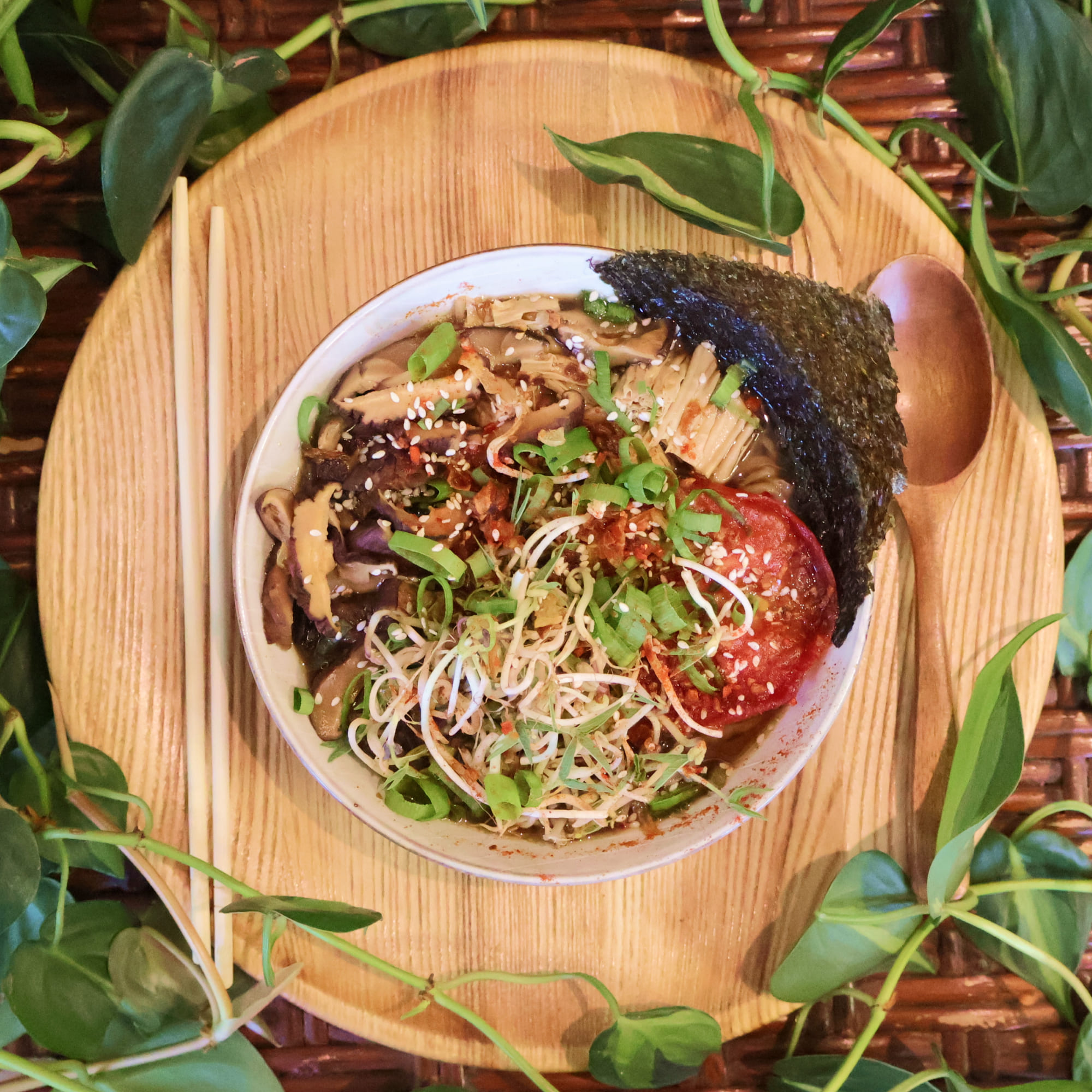 Miso Ramen with Shiitake