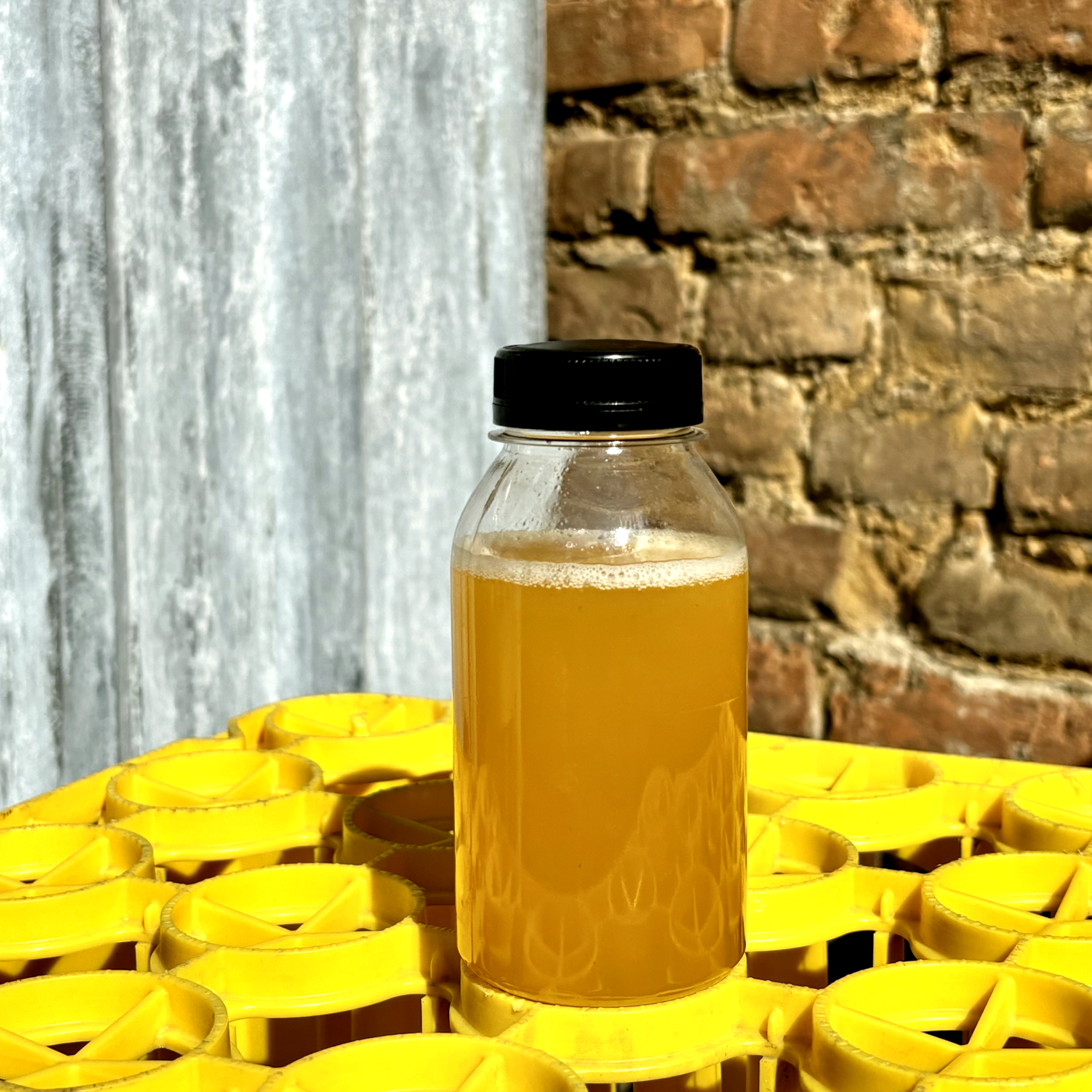 Passion fruit apple lemonade