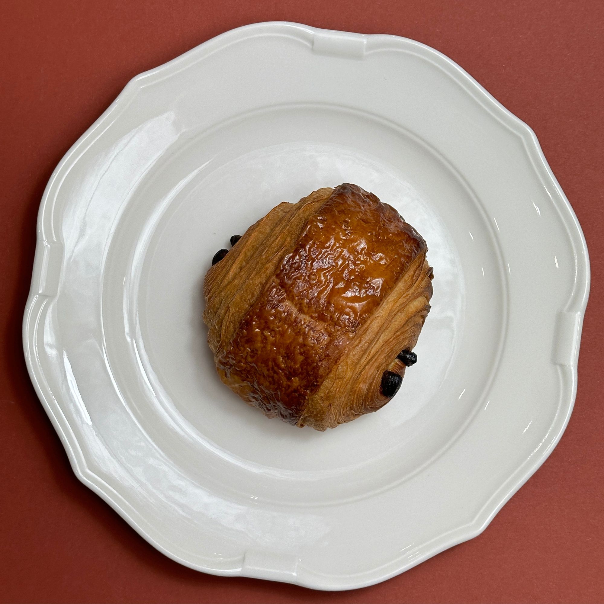 Chocolate-filled pastry